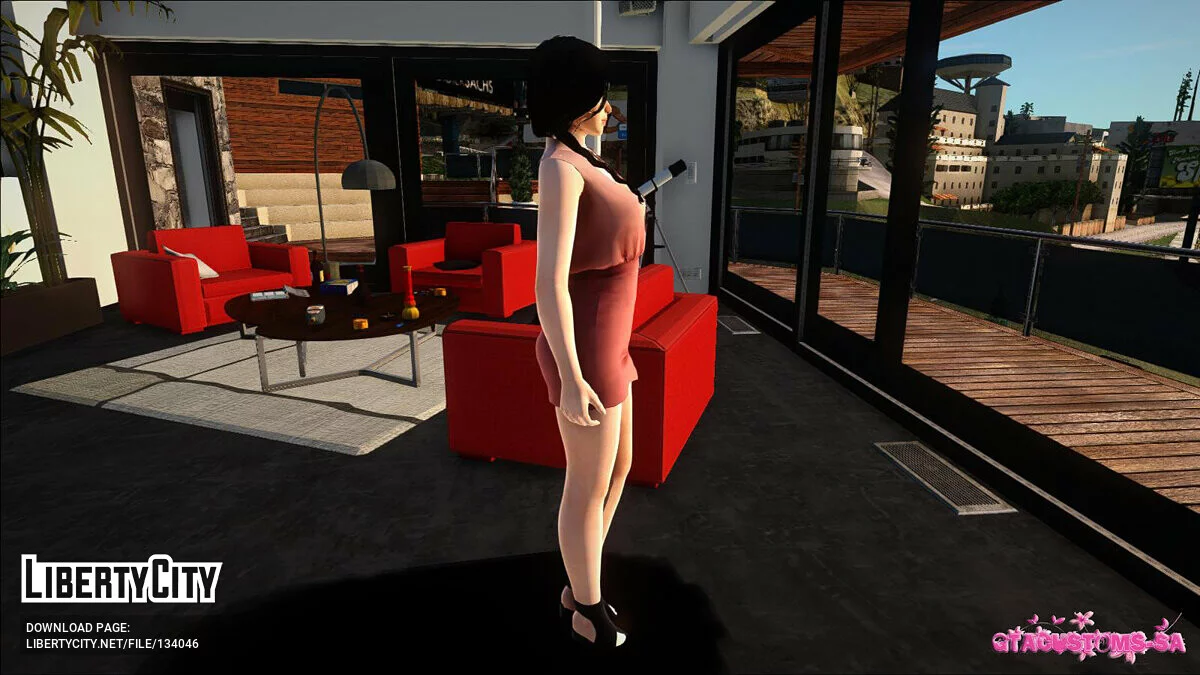 Кокоро в повседневной одежде v7 / GTA San Andreas