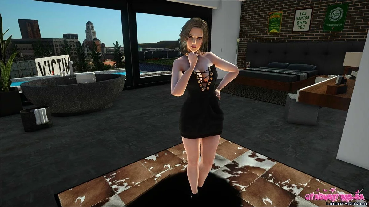 Кристи в повседневной одежде v4 / GTA San Andreas