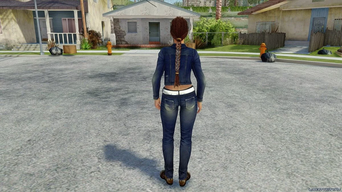 Лара Крофт / GTA San Andreas