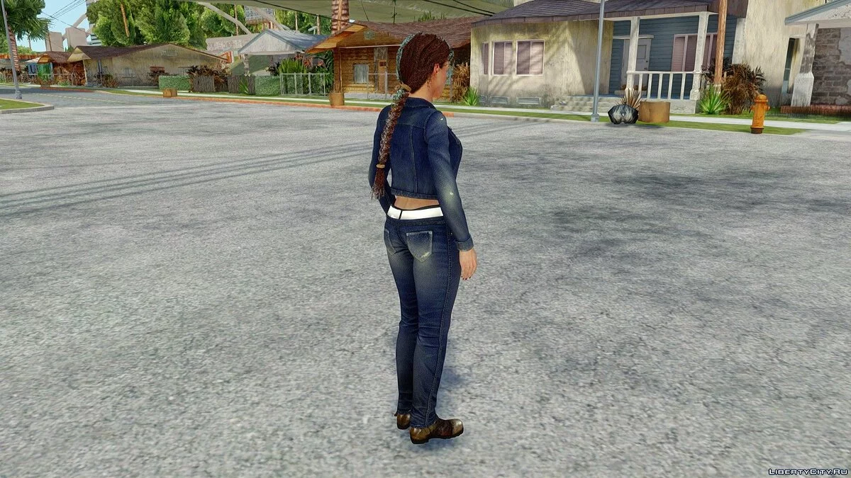 Лара Крофт / GTA San Andreas