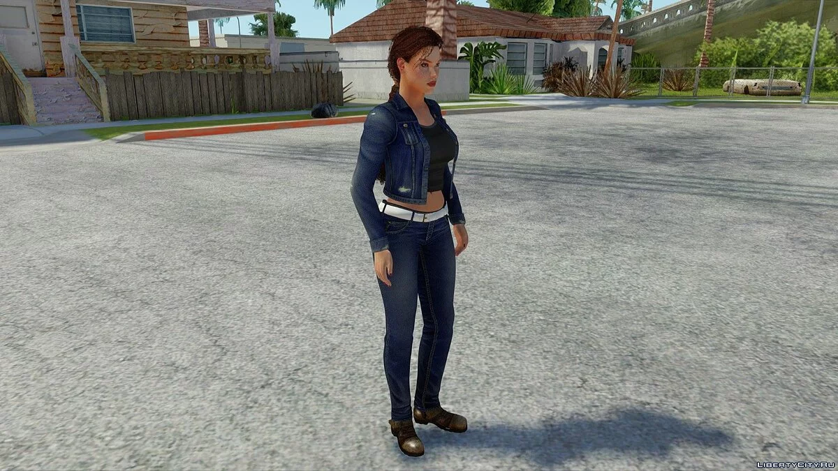 Лара Крофт / GTA San Andreas