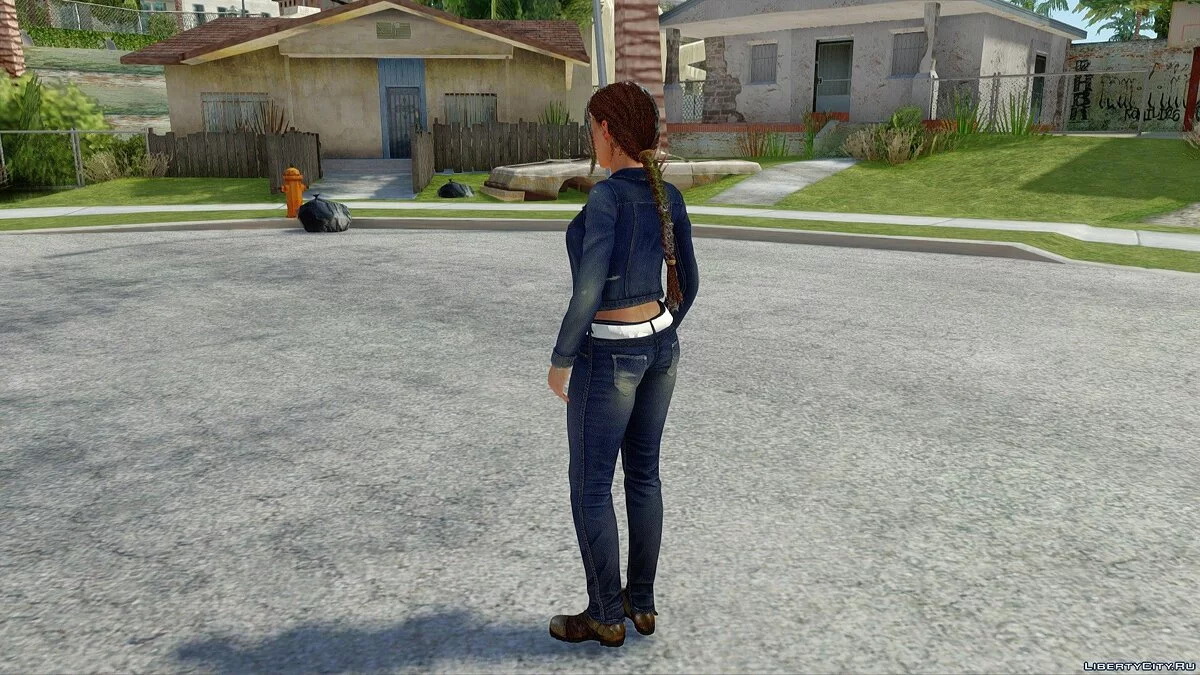 Лара Крофт / GTA San Andreas