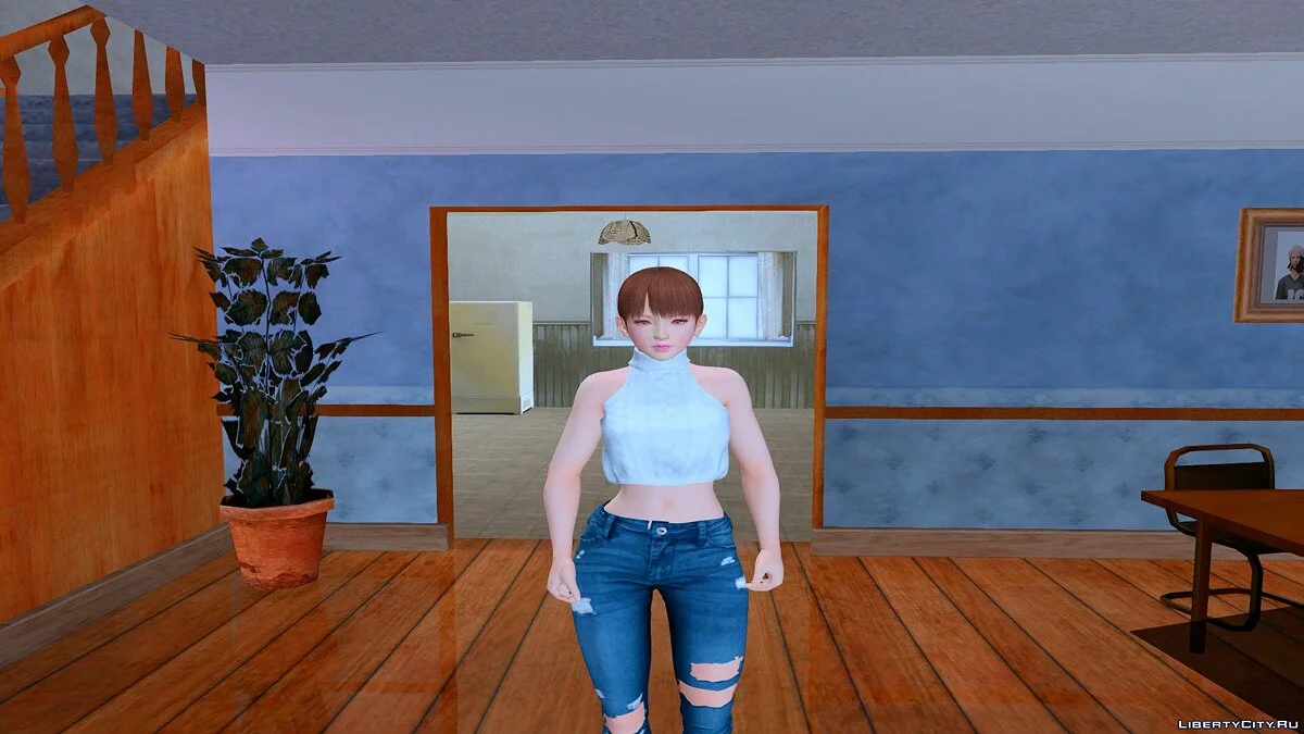 Лей-Фанг в повседневной одежде v6 / GTA San Andreas