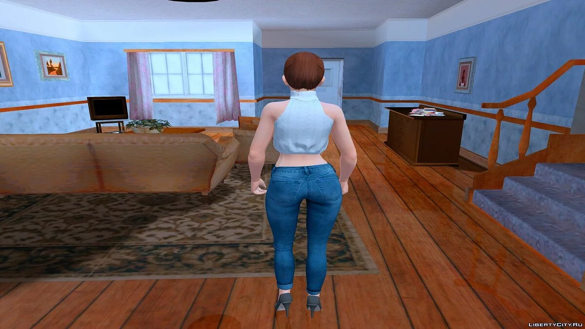 Лей-Фанг в повседневной одежде v6 / GTA San Andreas