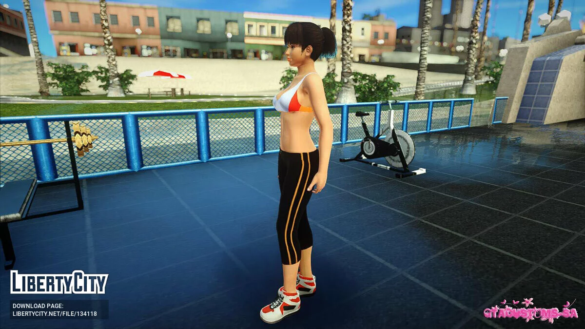 Лей-Фанг в спортивной одежде / GTA San Andreas