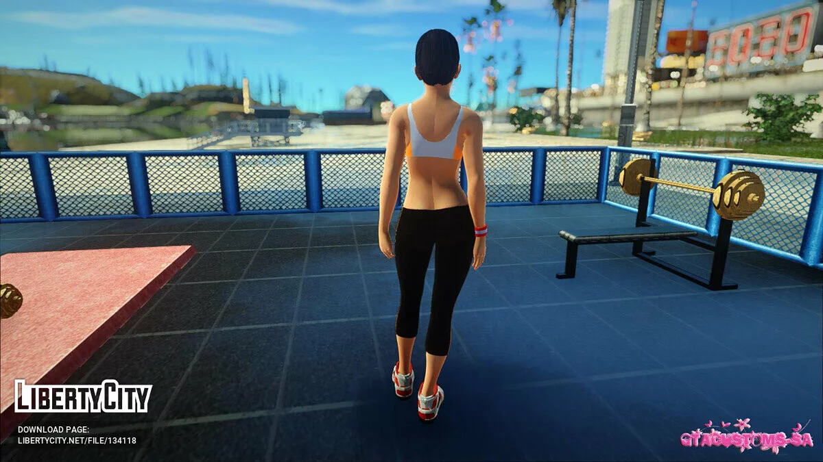 Лей-Фанг в спортивной одежде / GTA San Andreas