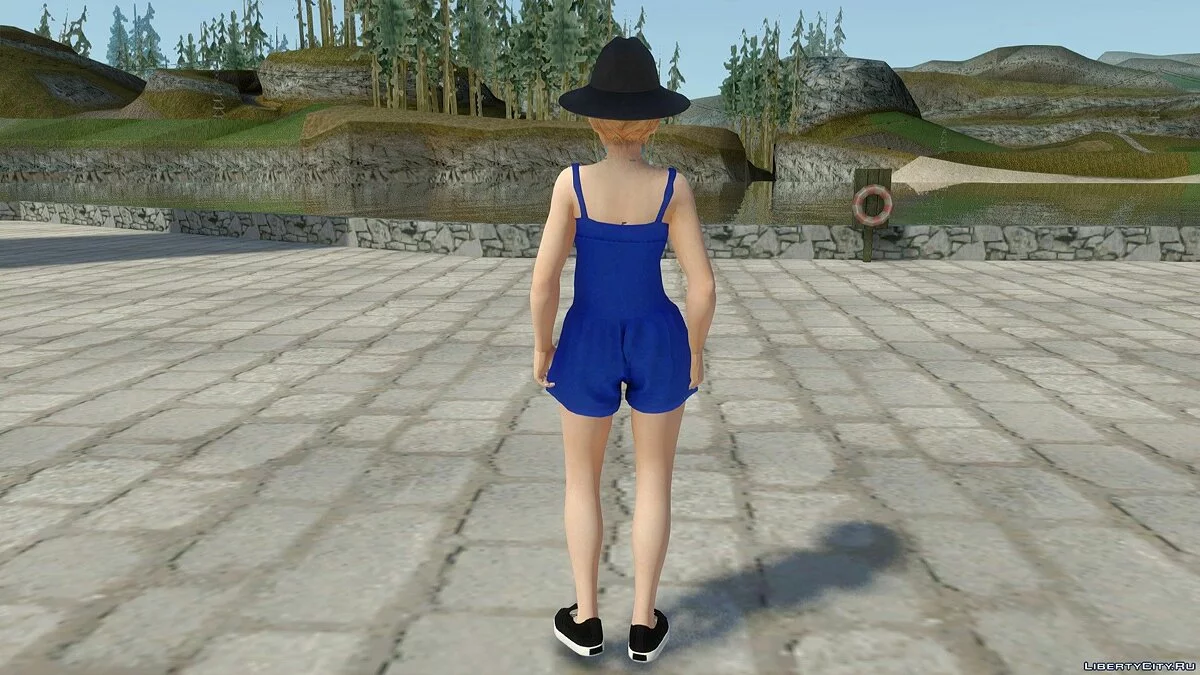 Мари Роуз в повседневной одежде v10 / GTA San Andreas