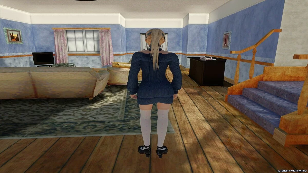 Мари Роуз в повседневной одежде v7 / GTA San Andreas