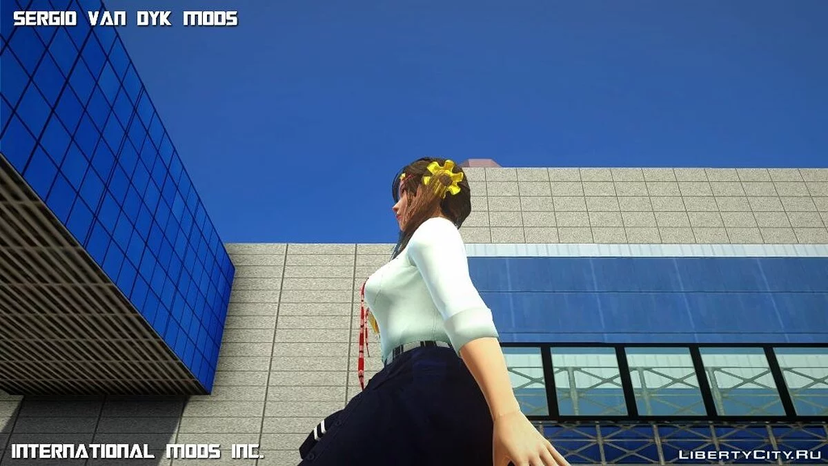Мисаки - весенняя школьная одежда / GTA San Andreas