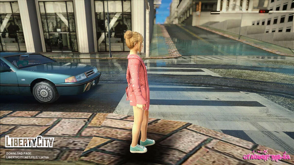Мэри Роуз в повседневной одежде v4 / GTA San Andreas