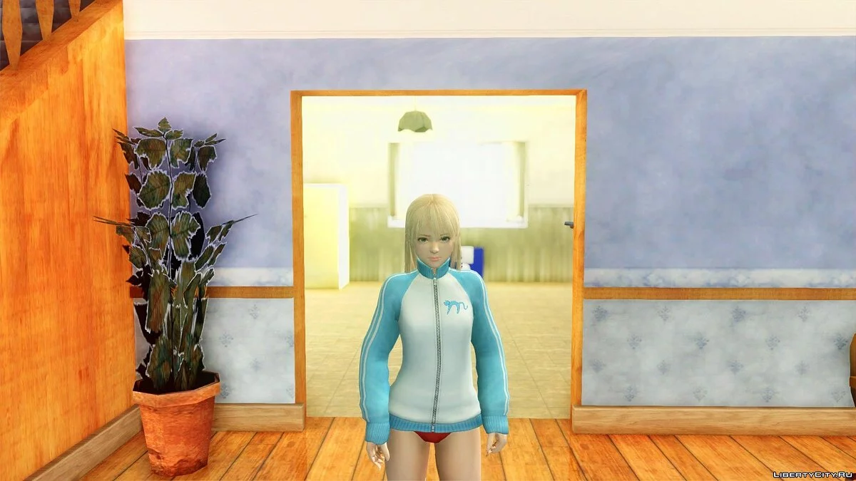 Мэри Роуз в спортивной одежде / GTA San Andreas
