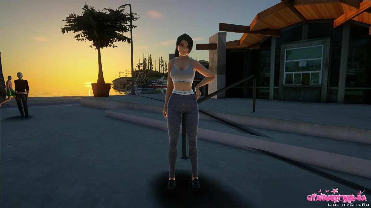 Момиджи в повседневной одежде v10 / GTA San Andreas