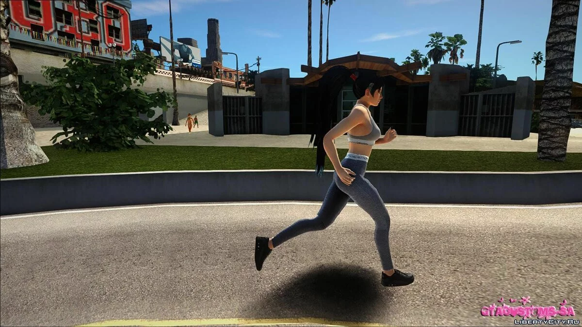 Момиджи в повседневной одежде v10 / GTA San Andreas
