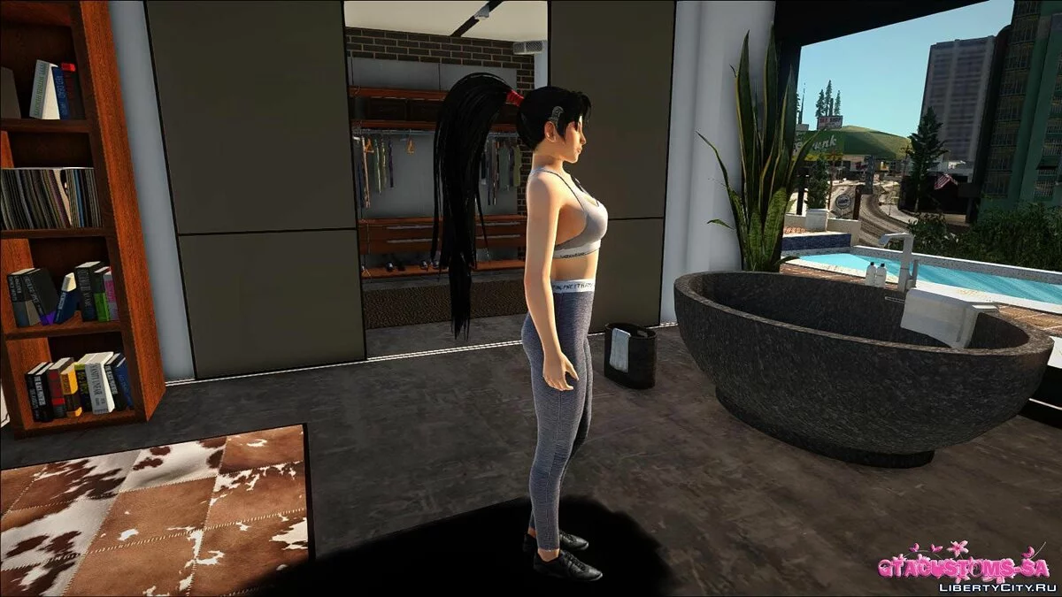 Момиджи в повседневной одежде v10 / GTA San Andreas