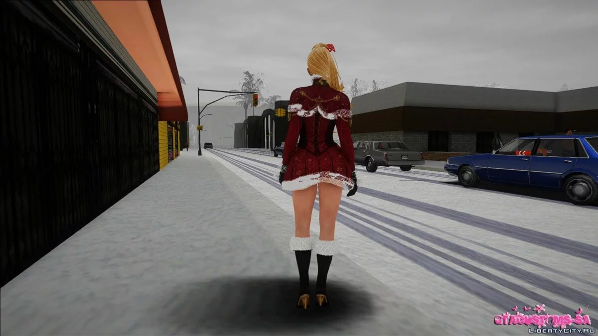 Наотора в Рождественском наряде / GTA San Andreas