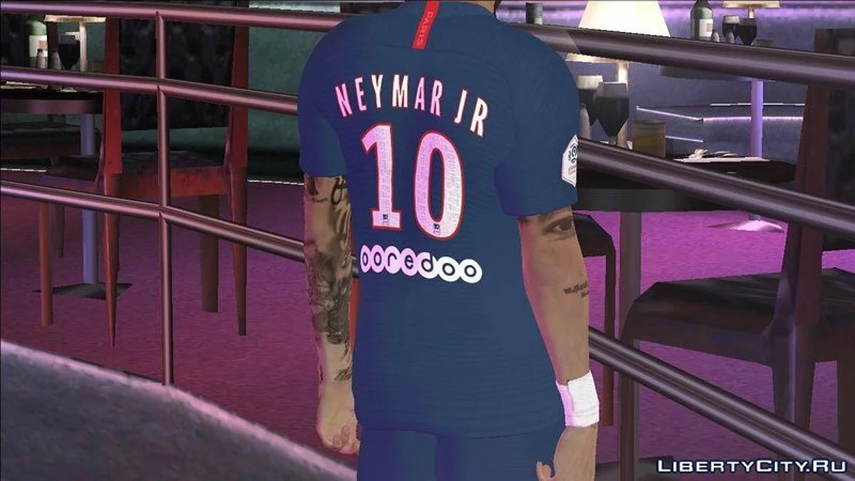 Неймар из Efootball PES 2020 / GTA San Andreas