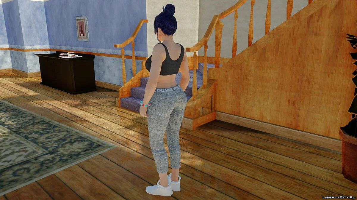 Ниотенгу в повседневной одежде v2 / GTA San Andreas