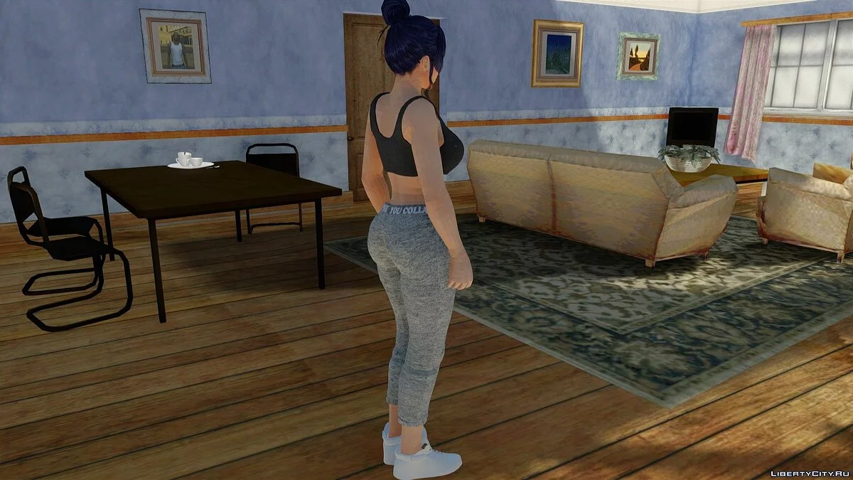 Ниотенгу в повседневной одежде v2 / GTA San Andreas