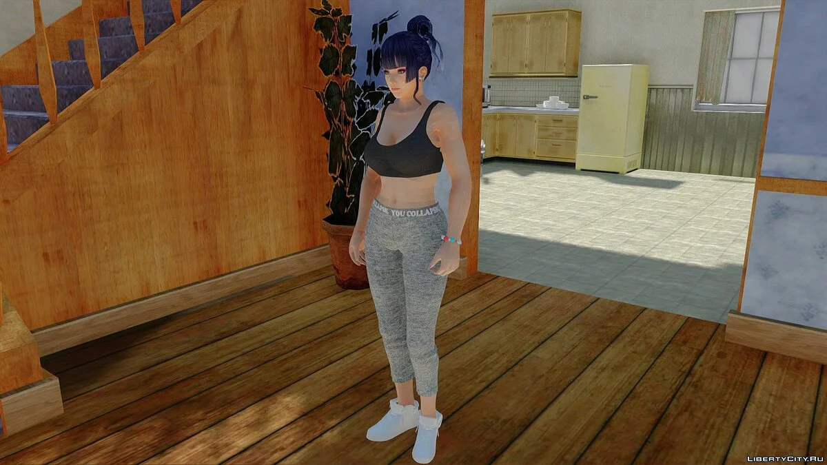 Ниотенгу в повседневной одежде v2 / GTA San Andreas