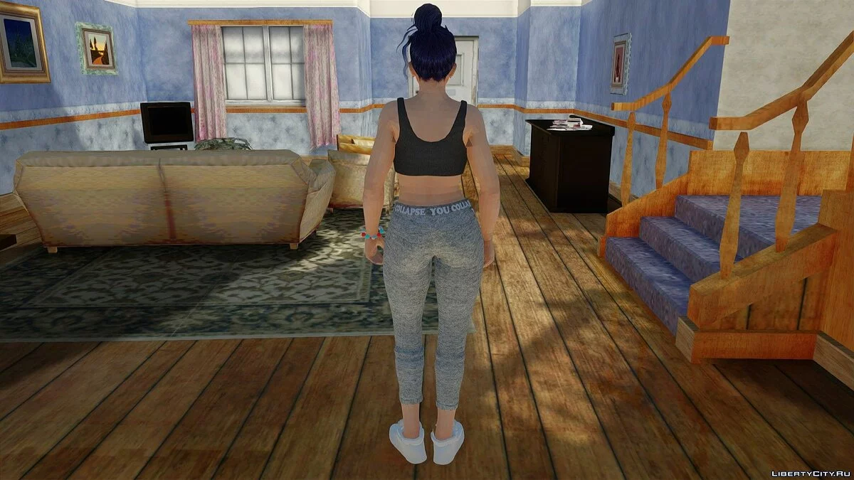 Ниотенгу в повседневной одежде v2 / GTA San Andreas