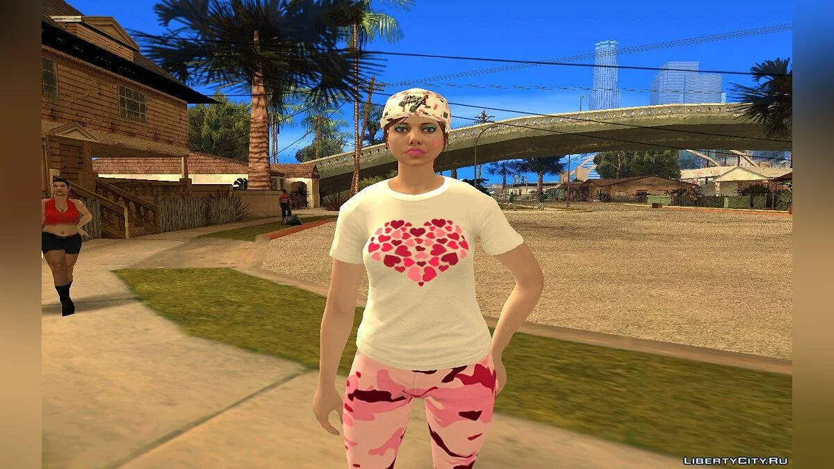 Рандомный женский скин из GTA Online / GTA San Andreas