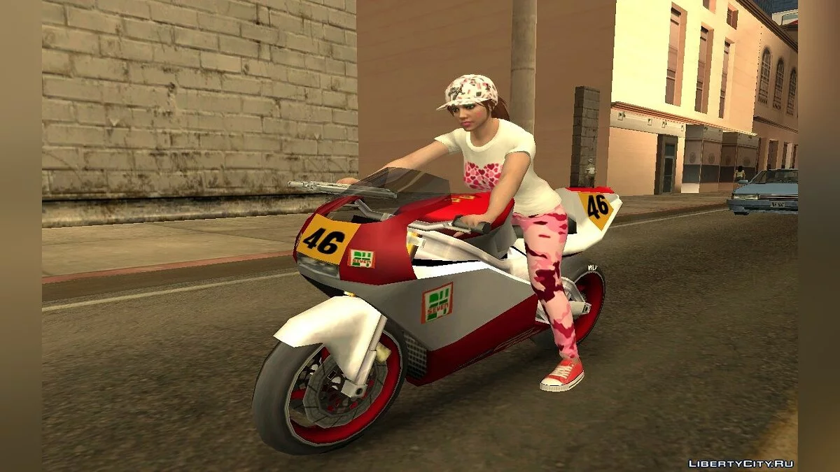 Рандомный женский скин из GTA Online / GTA San Andreas