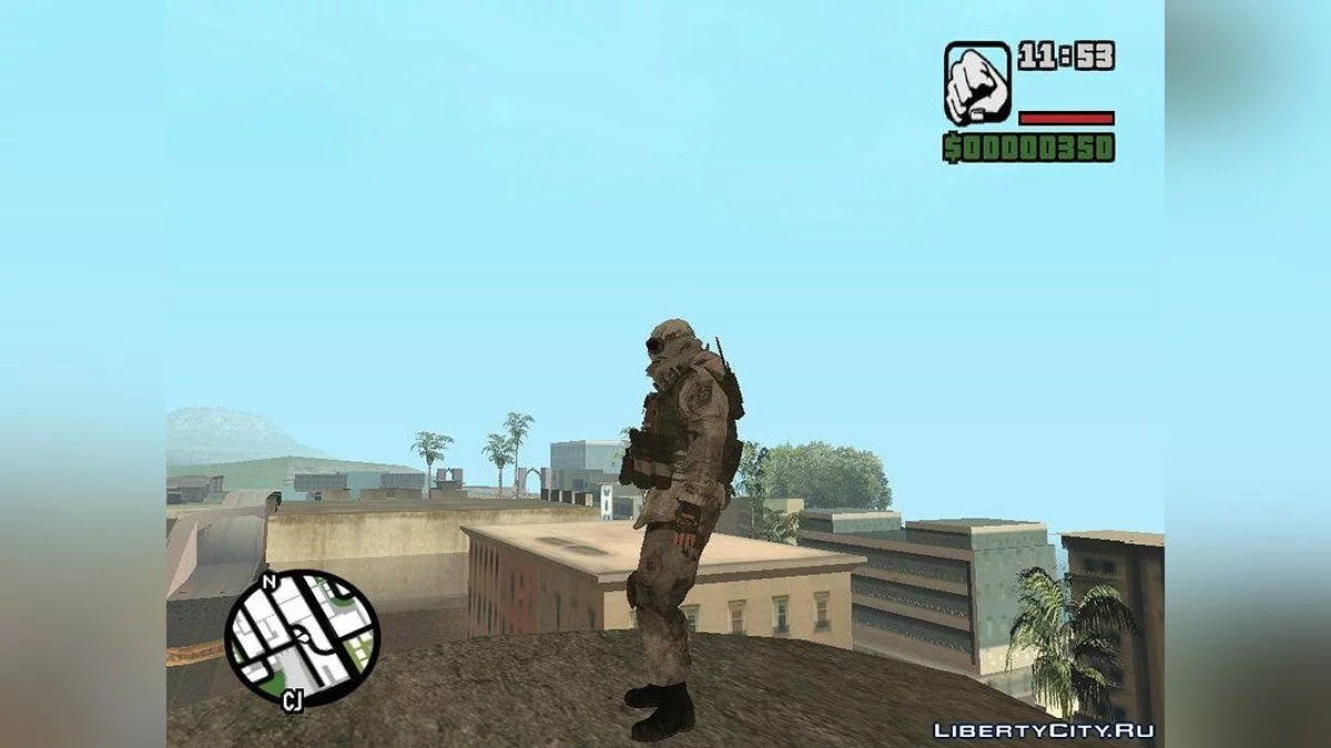 Солдат спецназа / GTA San Andreas