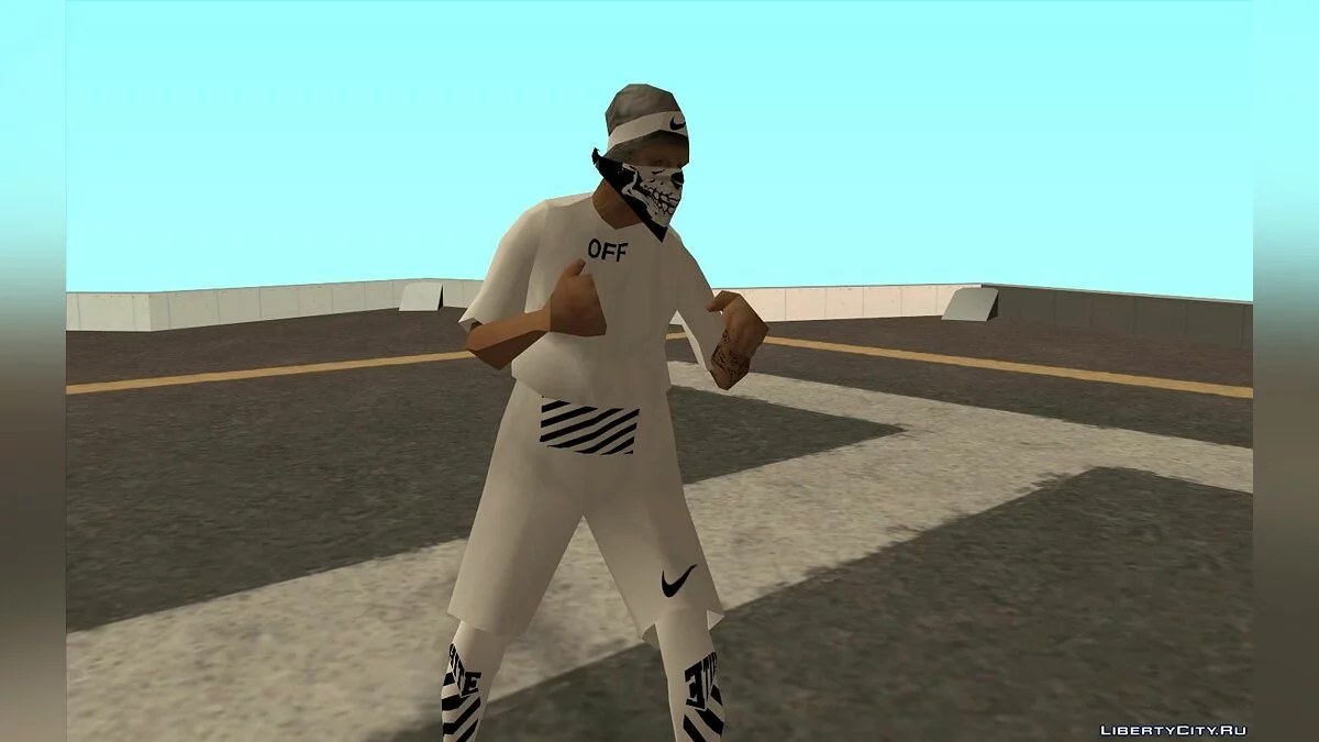 Стандартный Hfori в новой одежде  / GTA San Andreas