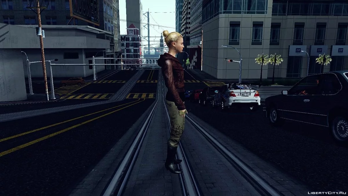 Ада из Dreamfall Chapters / GTA San Andreas