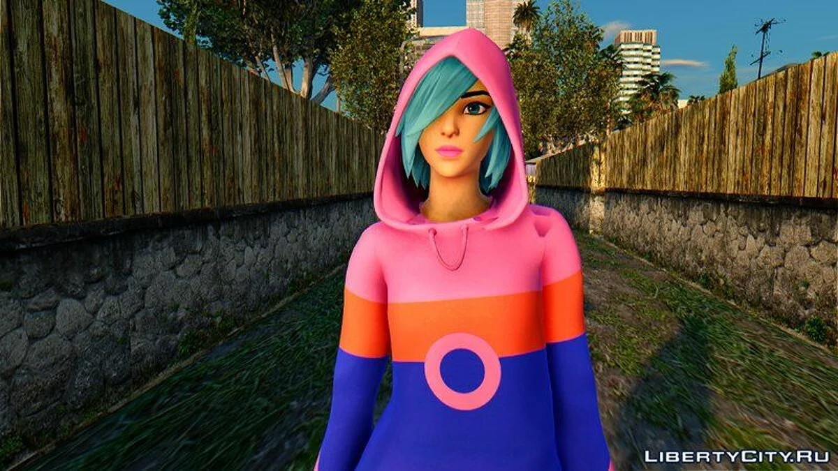Айрис (Iris) из Фотнайта / GTA San Andreas