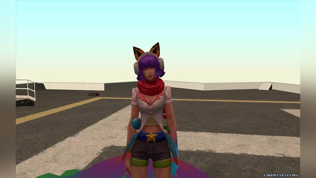 Arcade Ahri из Лиги Легенд / GTA San Andreas