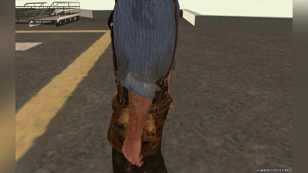 Артур Морган из игры Red Dead Redemption 2 / GTA San Andreas