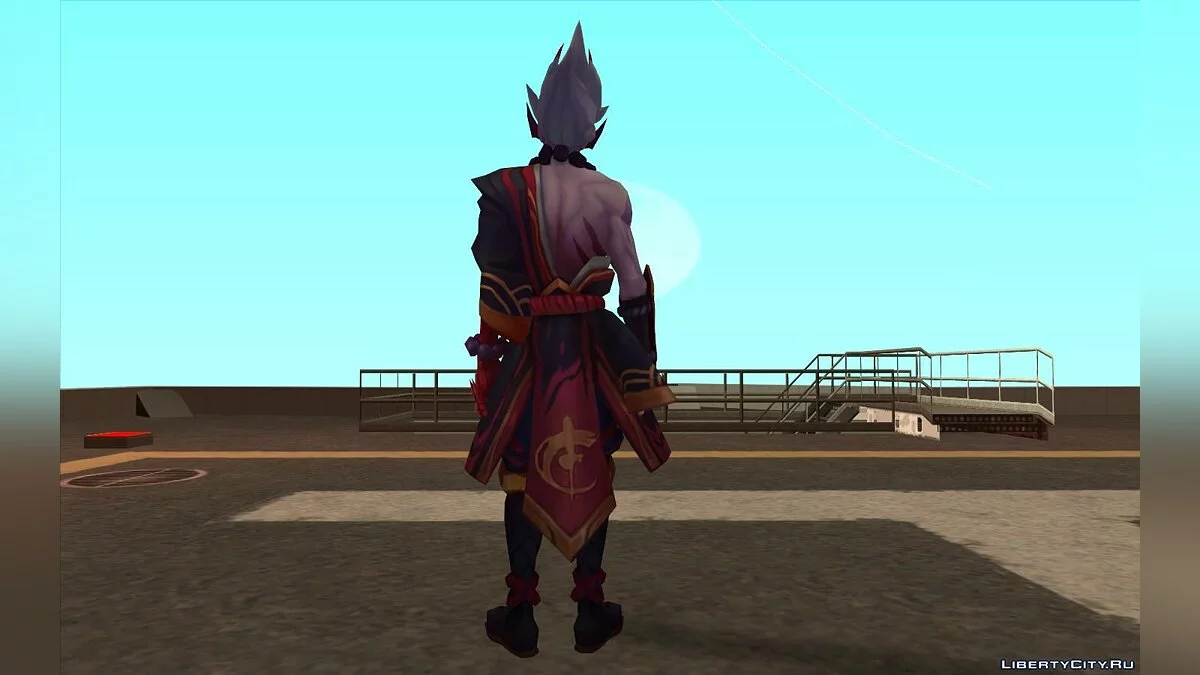 Blood Moon Master Yi из игры Лига Легенд / GTA San Andreas