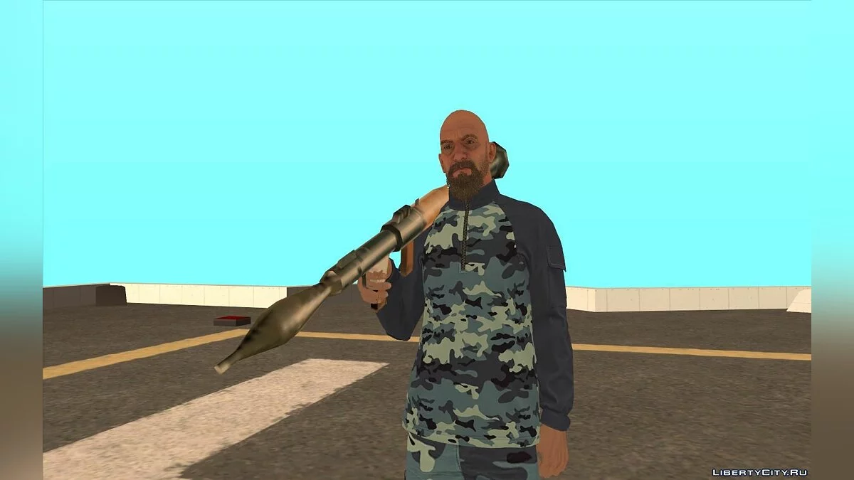 Богдан и наемник: скины из GTA Online / GTA San Andreas