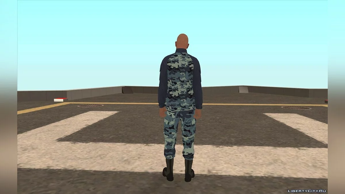 Богдан и наемник: скины из GTA Online / GTA San Andreas