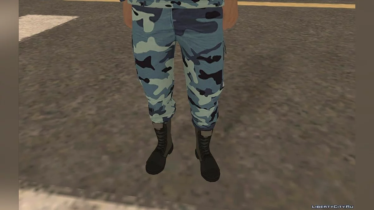 Богдан и наемник: скины из GTA Online / GTA San Andreas