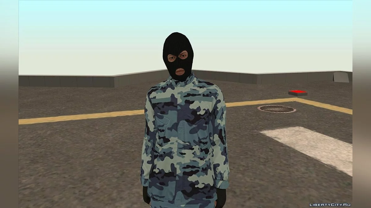 Богдан и наемник: скины из GTA Online / GTA San Andreas