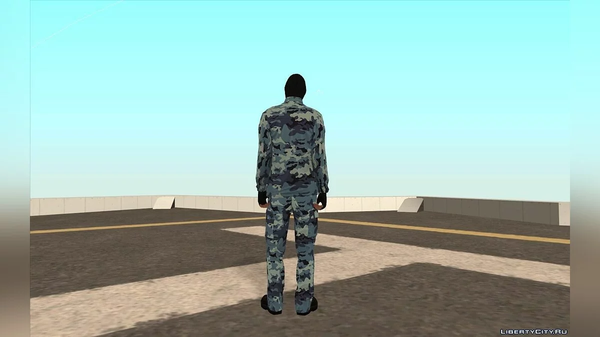 Богдан и наемник: скины из GTA Online / GTA San Andreas