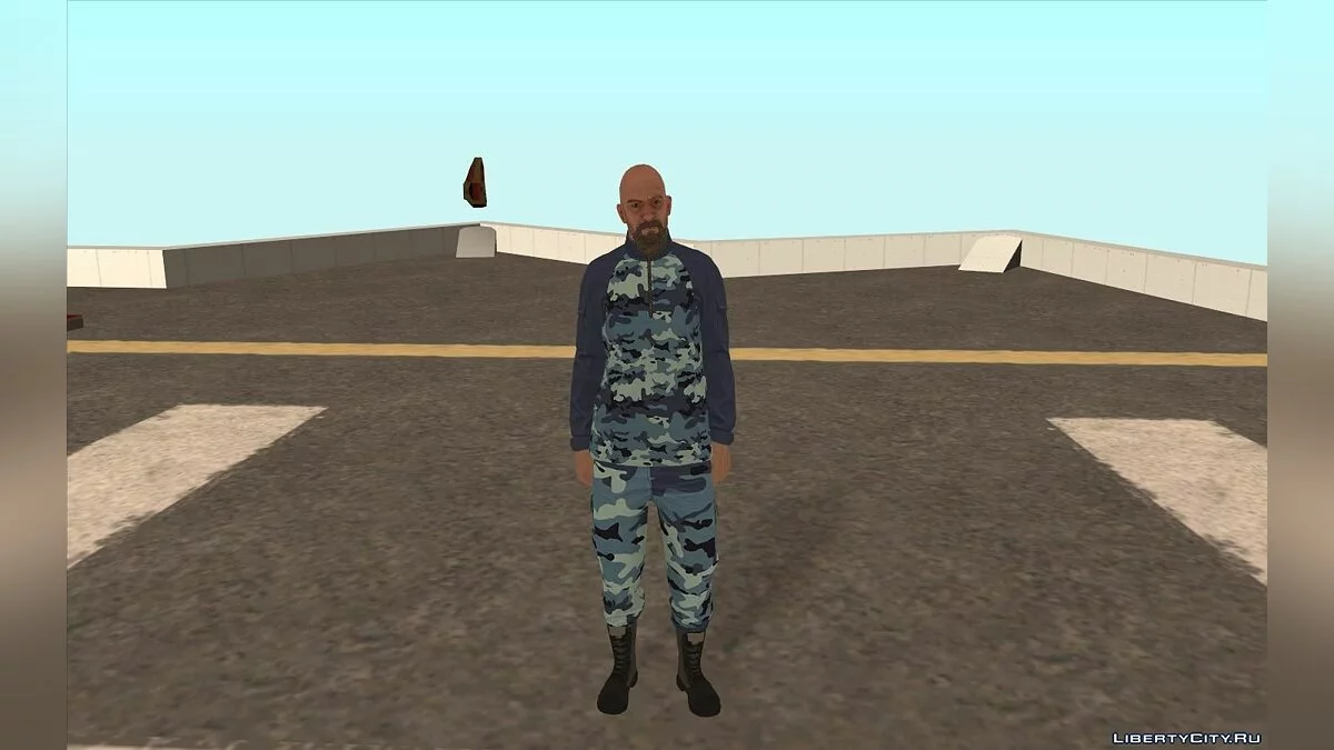 Богдан и наемник: скины из GTA Online / GTA San Andreas