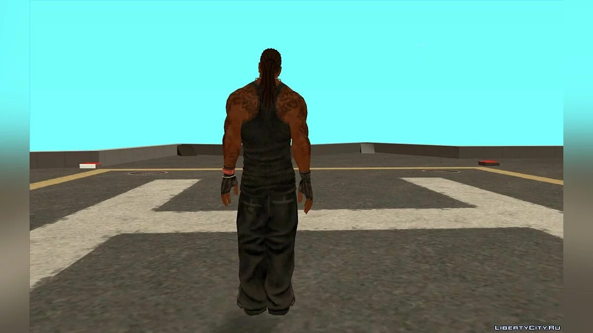 Busta Rhymes из игры Def Jam Fight For NY / GTA San Andreas