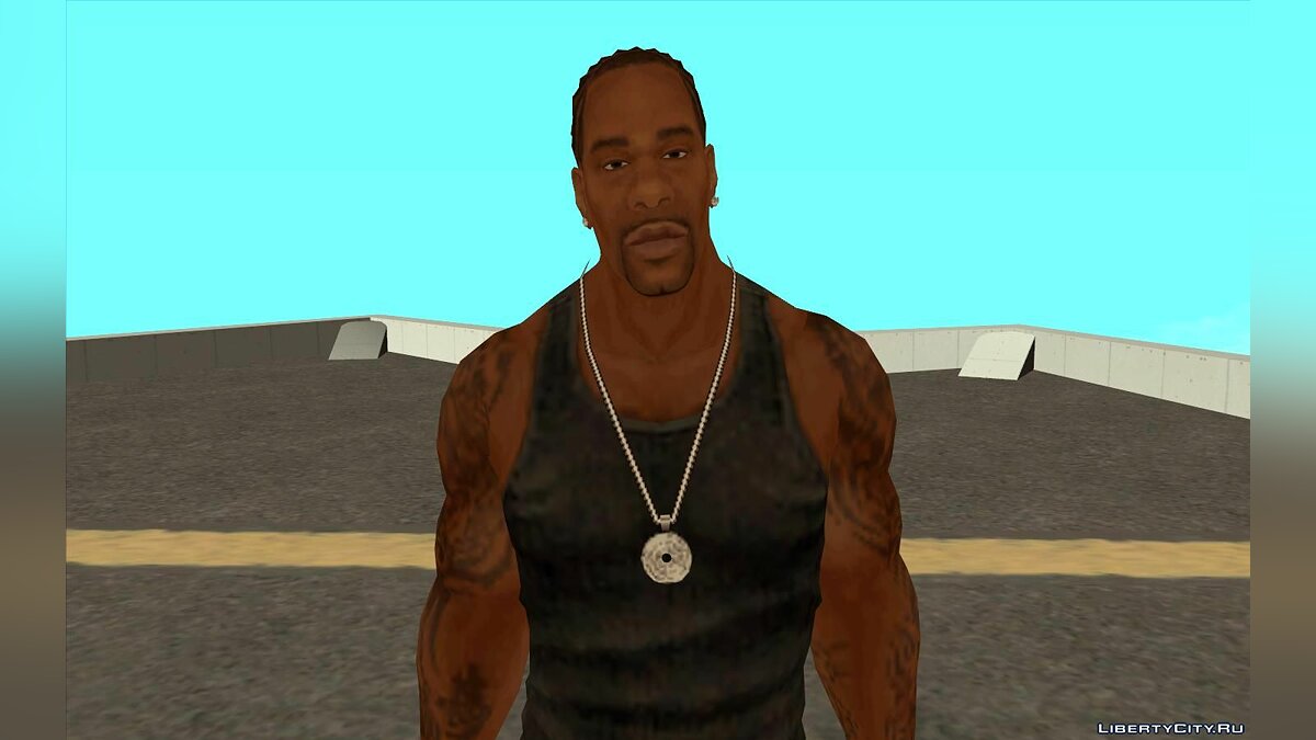 Скачать Busta Rhymes из игры Def Jam Fight For NY для GTA San Andreas