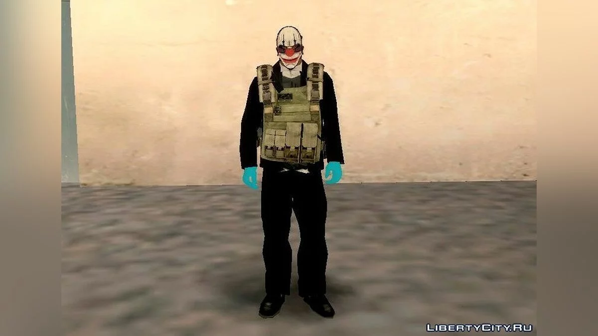 Чейнс из Payday 2 / GTA San Andreas