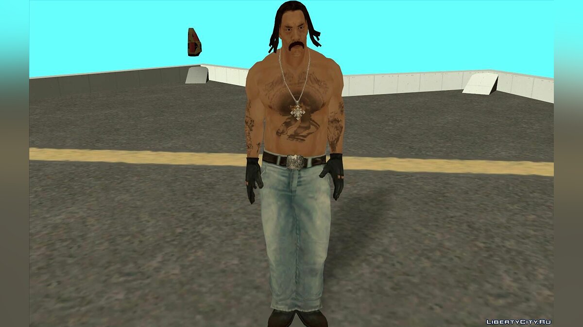 Скачать Дэнни Трехо из игры Def Jam Fight For NY для GTA San Andreas