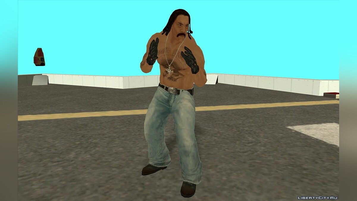 Скачать Дэнни Трехо из игры Def Jam Fight For NY для GTA San Andreas