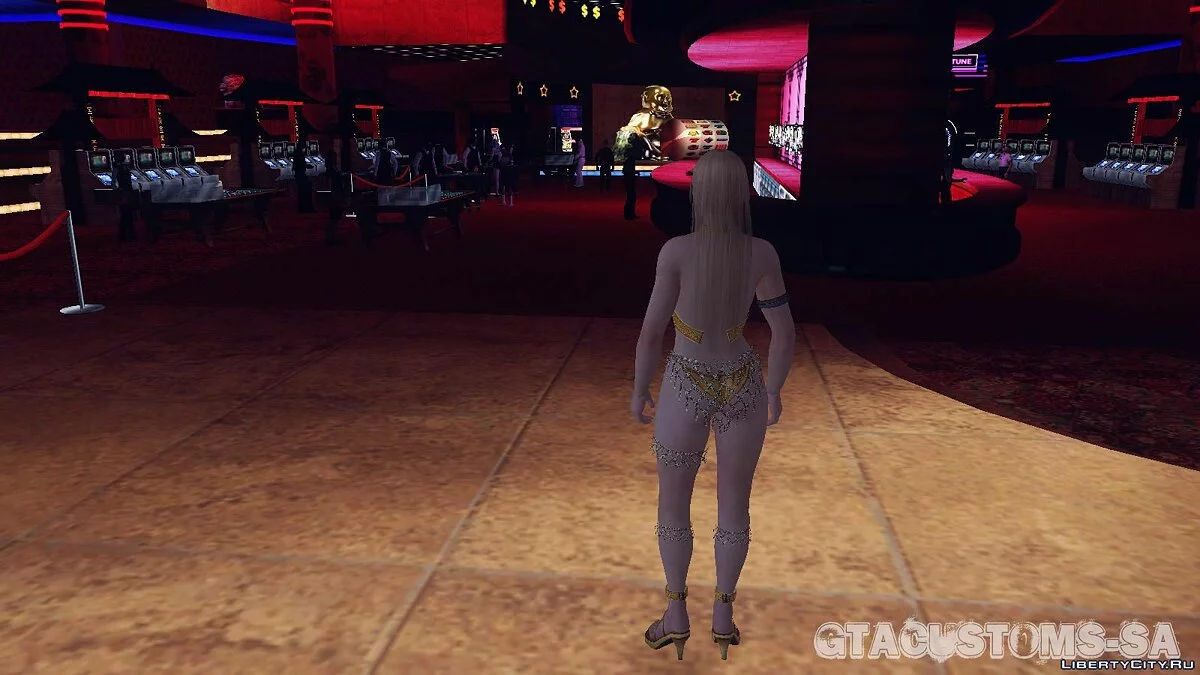 Елена в золотом белье / GTA San Andreas