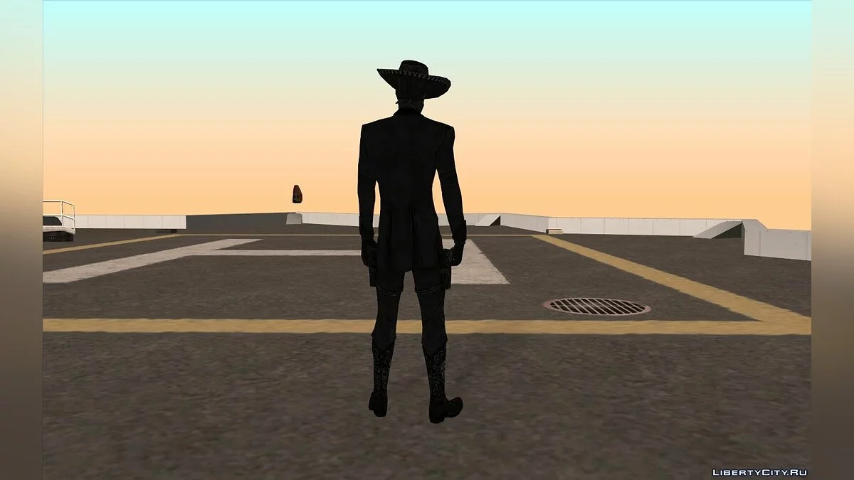 Эррон Блэк из игры Mortal Kombat X / GTA San Andreas