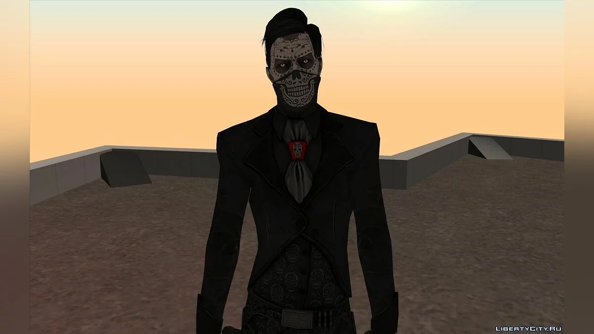 Эррон Блэк из игры Mortal Kombat X / GTA San Andreas