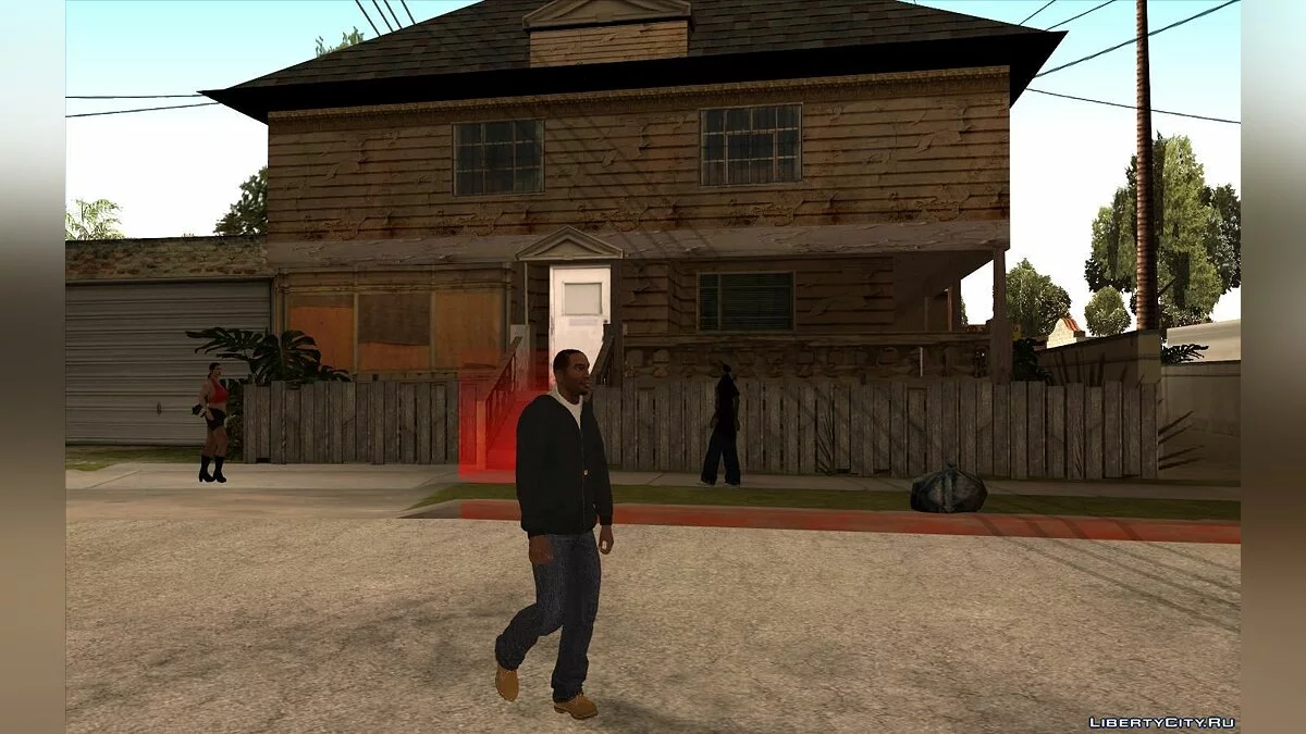 Карл Джонсон HQ 2 / GTA San Andreas