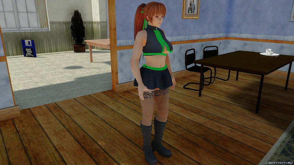 Касуми в одежде DeviantArt / GTA San Andreas
