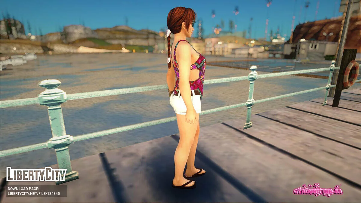 Касуми в повседневной одежде v3 / GTA San Andreas